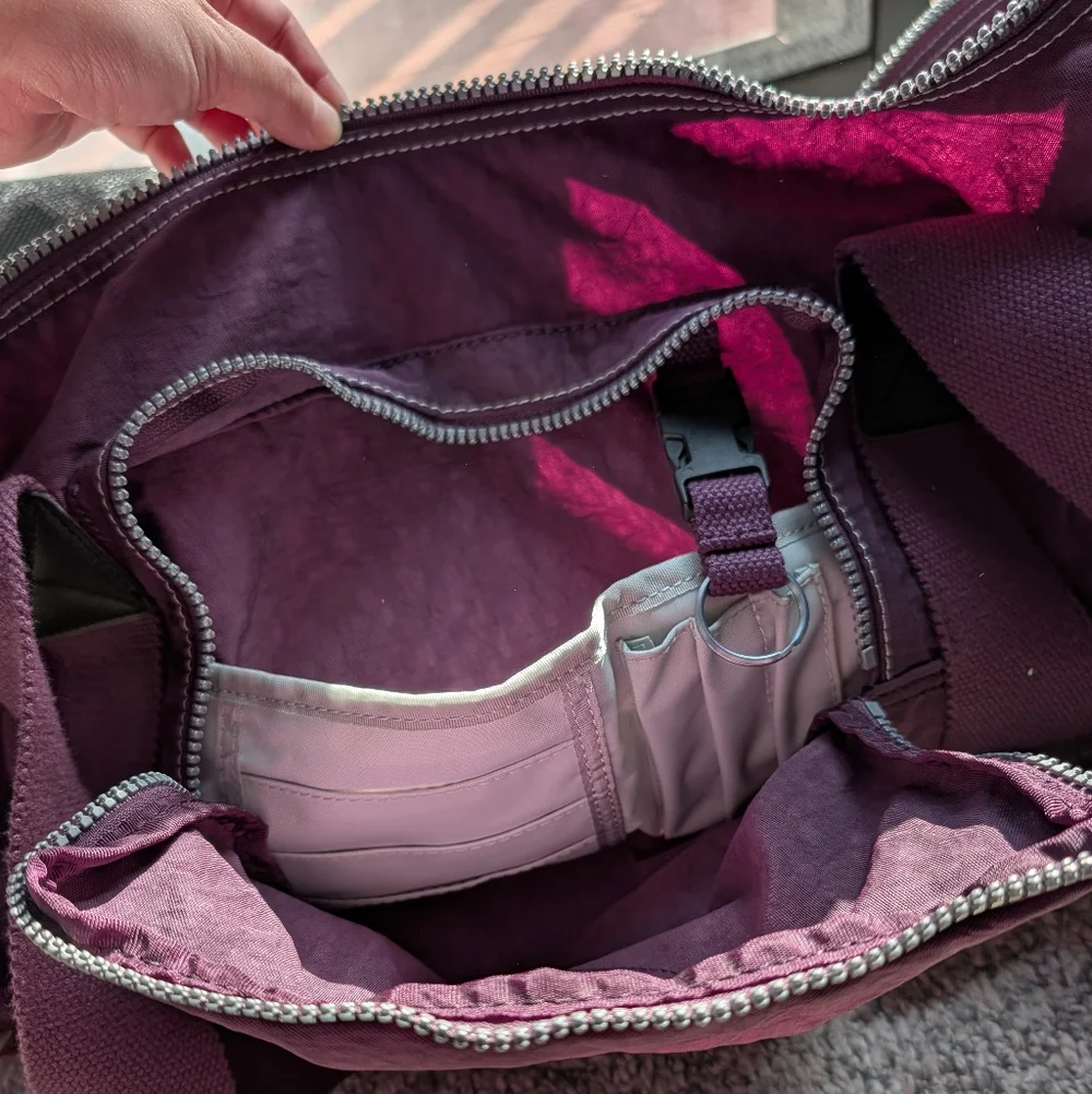 Kipling Purple Duffel Bag - Picture 6 of 6